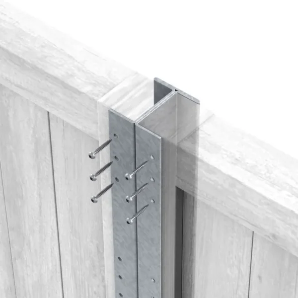 DuraPost Classic Intermediate Post (54 x 48mm) – Galvanised – Various Options