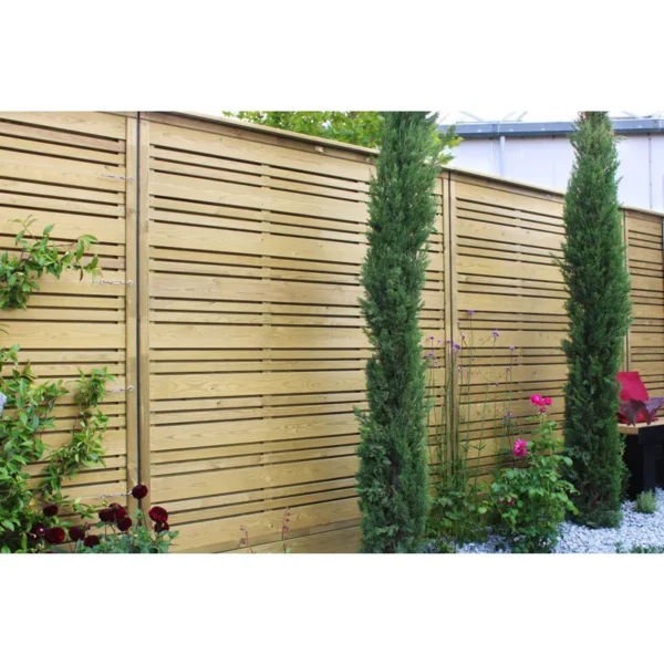6ft Jacksons Urban Treated Fence Panel (1830 x 1830mm) – Pressure Treated Green Timber