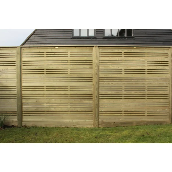 6ft Jacksons Urban Treated Fence Panel (1830 x 1830mm) – Pressure Treated Green Timber