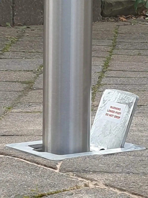 Stainless Steel Security Bollard