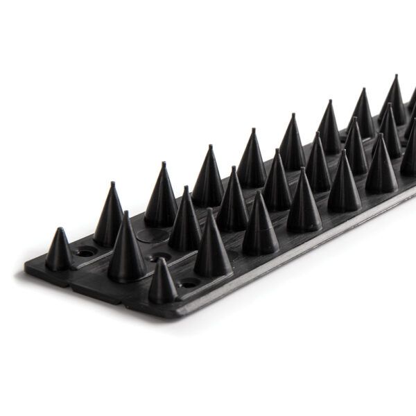 Black wall spikes