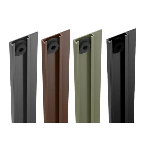 Durapost Cover Strip for U Channel (Powder Coated Finish)