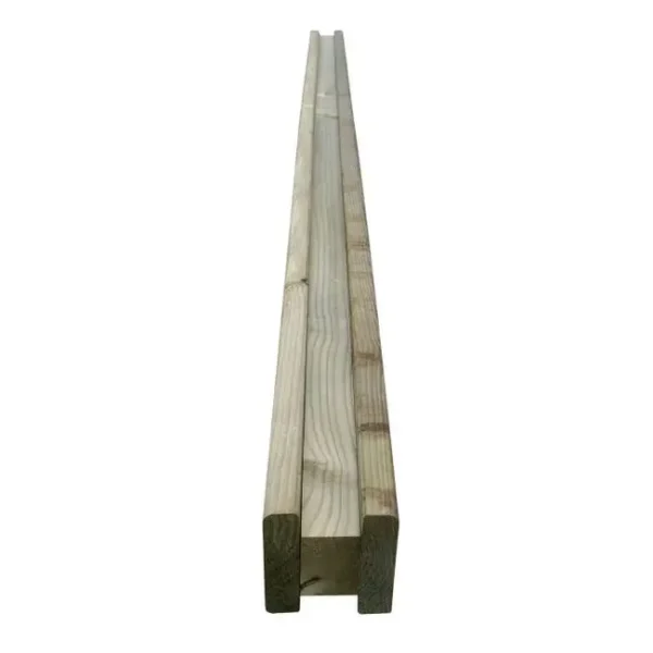 Jacksons H/D Slotted Intermediate Fence Post 2700mmx120x124mm