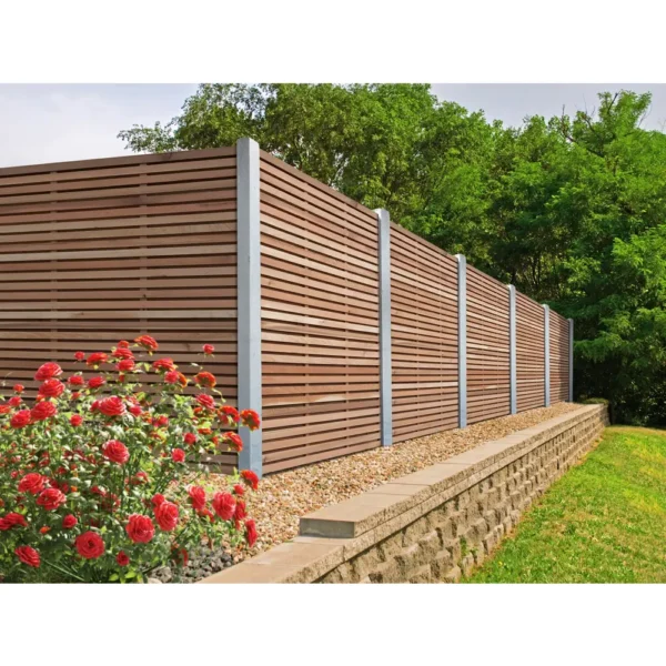 The Granville Cedar Double Slatted Fence Panel – Various Sizes