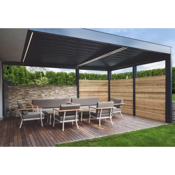 The Himley Cedar single Slatted Fence Panel – Various Sizes